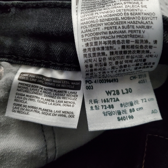 Levi's 511 black stretch red tab 28 x 30 - Picture 5 of 7